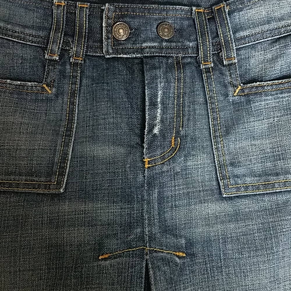 7 For All Mankind Jean Skirt - Picture 2 of 9